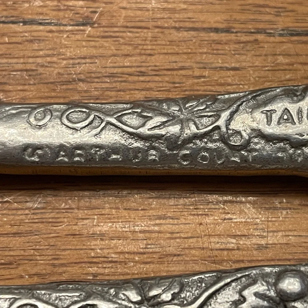Vintage Arthur Court grapevine salad servers - 1990. See pics